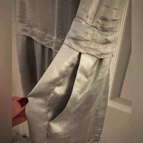 Theory Silver Dress Size 4 - Picture 2 of 4